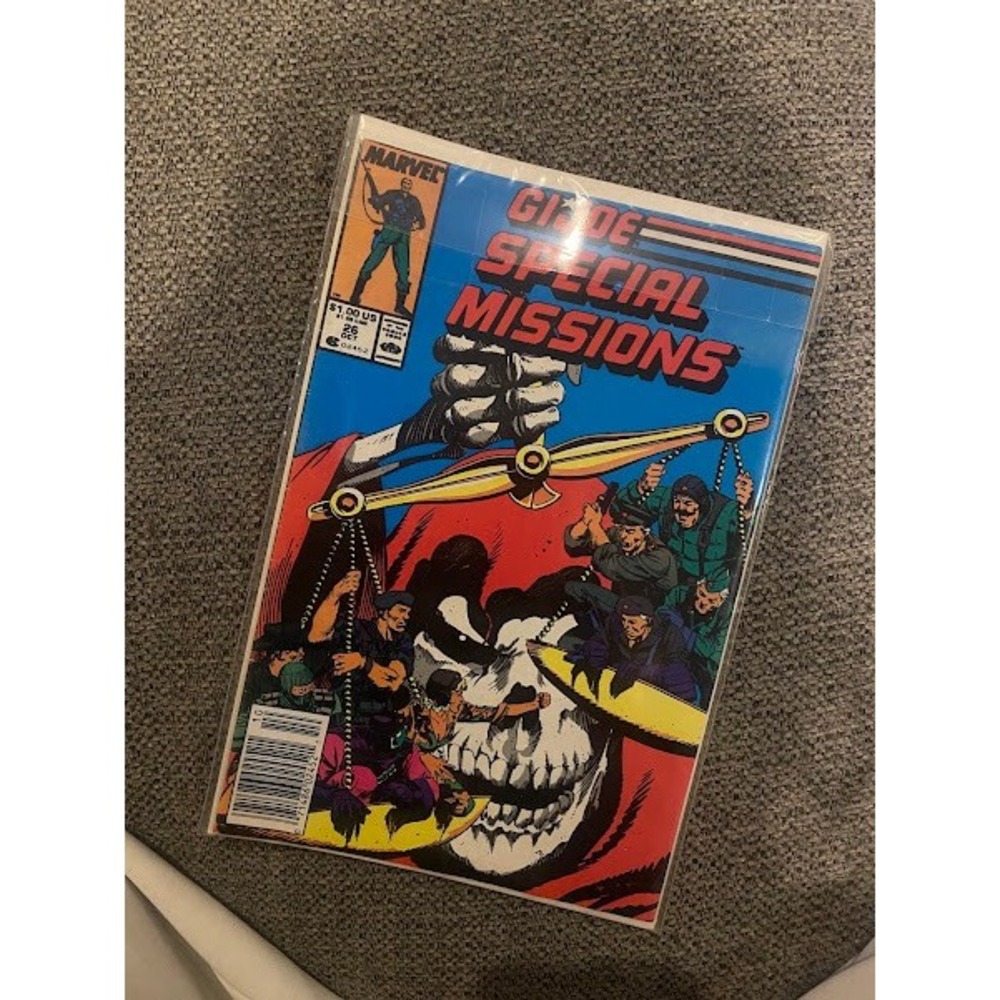 Marvel GI Joe Special Missions 26 October 1989 Vintage Comic Book Cobra